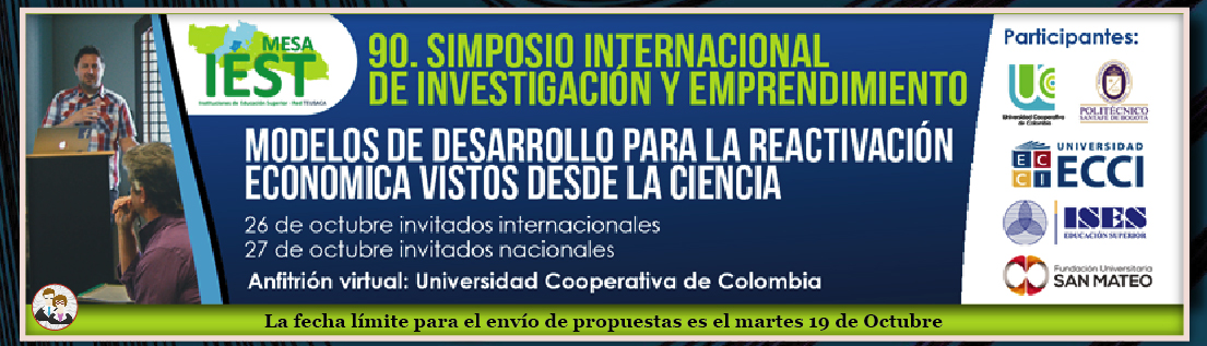 Participa como ponente: Simposio Internacional sobre Modelos de desarrollo para la reactivación económica vistos desde la ciencia